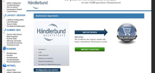 Modul Händlerbund