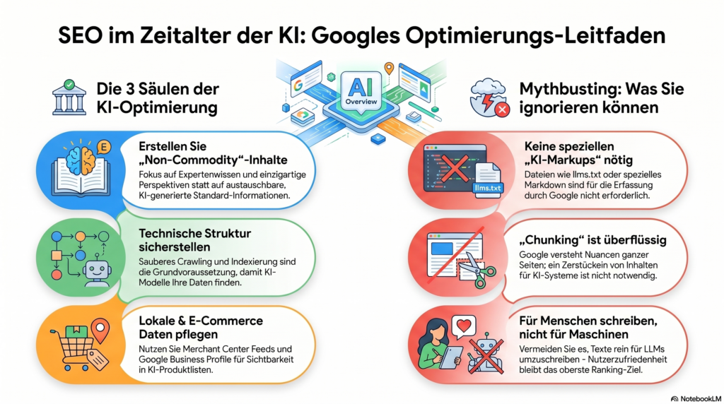 SEO im Zeitalter von KI: Googles Optimierungs-Leitfaden